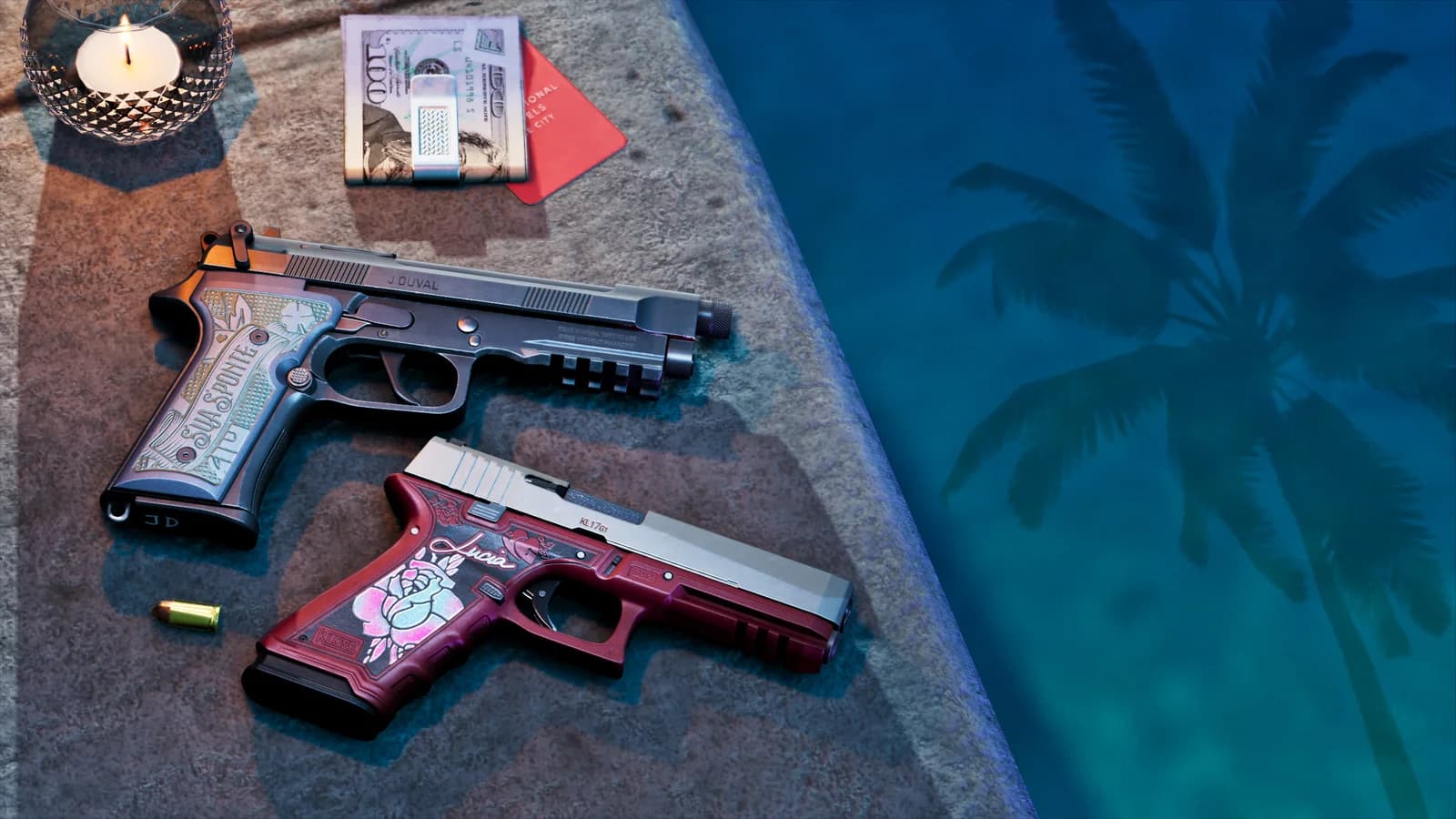 Variantes personalizadas de armas incluídas no upgrade da Ultimate Edition de GTA VI.