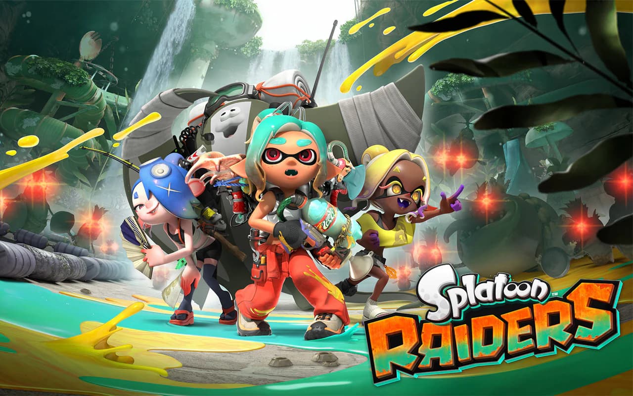 Capa de Splatoon Raiders