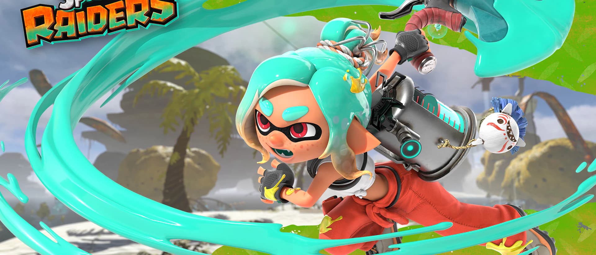 Arte principal de Splatoon Raiders